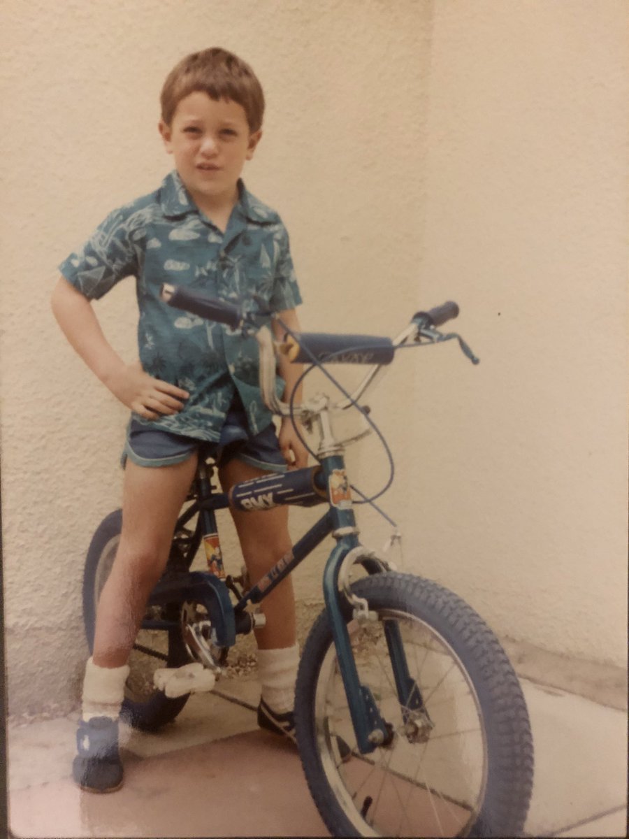 It was 1987, I was rocking an awesome shirt and a sweet ride. 

Life was good!

#80s #shirt #sweetride