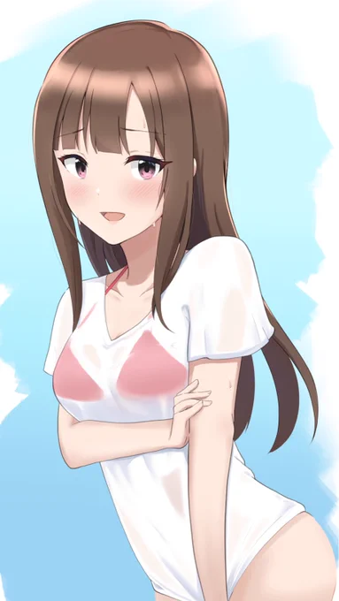 濡れTゆかりちゃん #水本ゆかり 