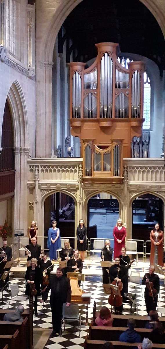 A truly enjoyable #livemusic event yesterday in Oxford: Gluck's rarely performed #LaCorona by @bamptonopera @chromaensemble @lucyanderson91 @robhowarth Rosa French, Samantha Louis-Jean, Harriet Eyley, Lisa Howarth, @SMVOxford