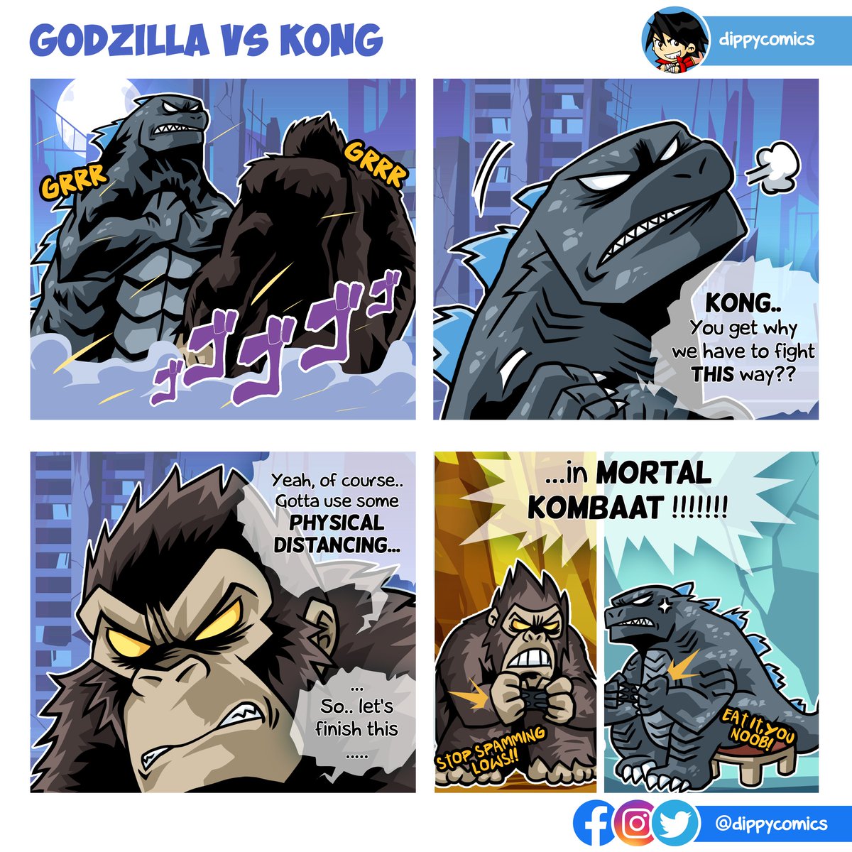 dippycomics's tweet photo. English Version of GvK comic!

.
.
#comic #comics #kongvsgodzilla #MortalKombatMovie #MortalKombat https://t.co/yfVyBoZznV