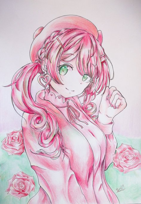 「🌹可憐な華🌹」
机上ちの美那都ちゃんお借りしました('ω`*)🍒
#絵描きさんと繫がりたい 