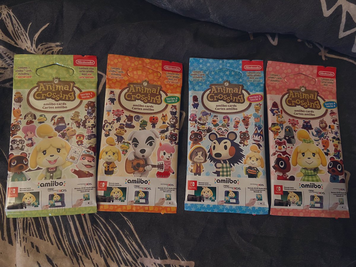 lunass_ac's tweet photo. ✨ GIVEAWAY ✨

pour vous remerciez d’être 300 à me suivre, j’ai décidé de faire gagné à l’un/l’une d’entre vous un lot réel 👀✨

🎁: un lot de 4 paquets d’amiibo neuf  (serie 1,2,3 et 4) 

🔐: RT + follow ✨

🔮tirage le 1/06 ✨ https://t.co/4SqaMzHHCL