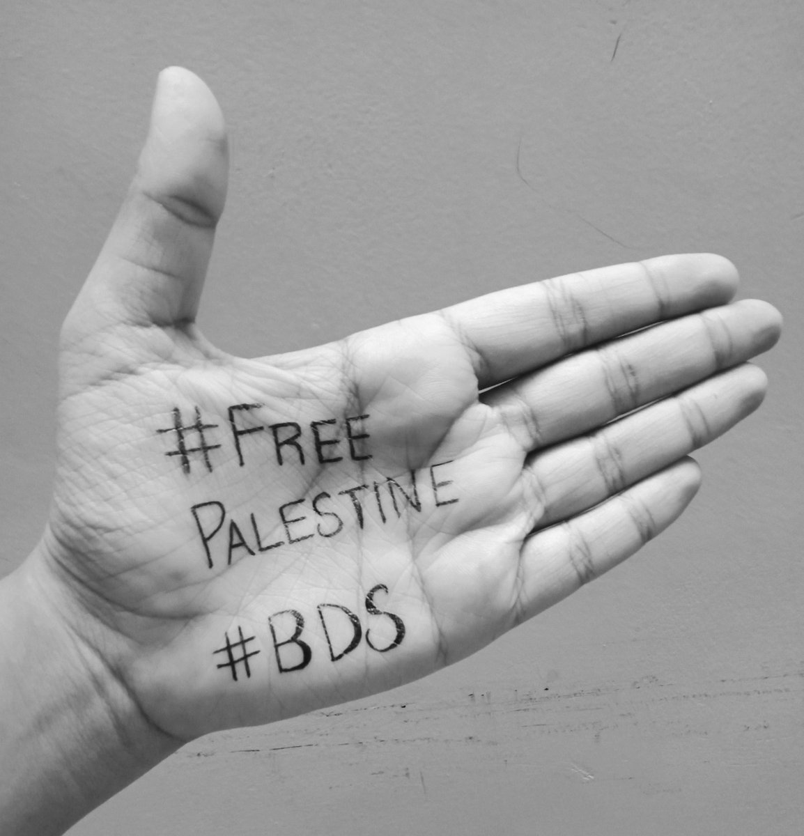 Uluslararası BDS hareketi, İsrail devletinin Filistin topraklarındaki sömürgeci ve işgalci varlığına karşı #inourHands etiketiyle kampanya başlattı. Takipçilerimizi Filistin ile dayanışma mesajlarını ellerine yazıp  #bizimelimizde ve #InOurHands etiketiyle paylaşmaya çağırıyoruz.