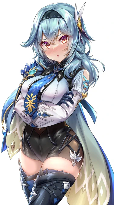 『ありが………こ、この恨み、覚えておくわ…!』
#原神 #Genshin #エウルア #Eula 