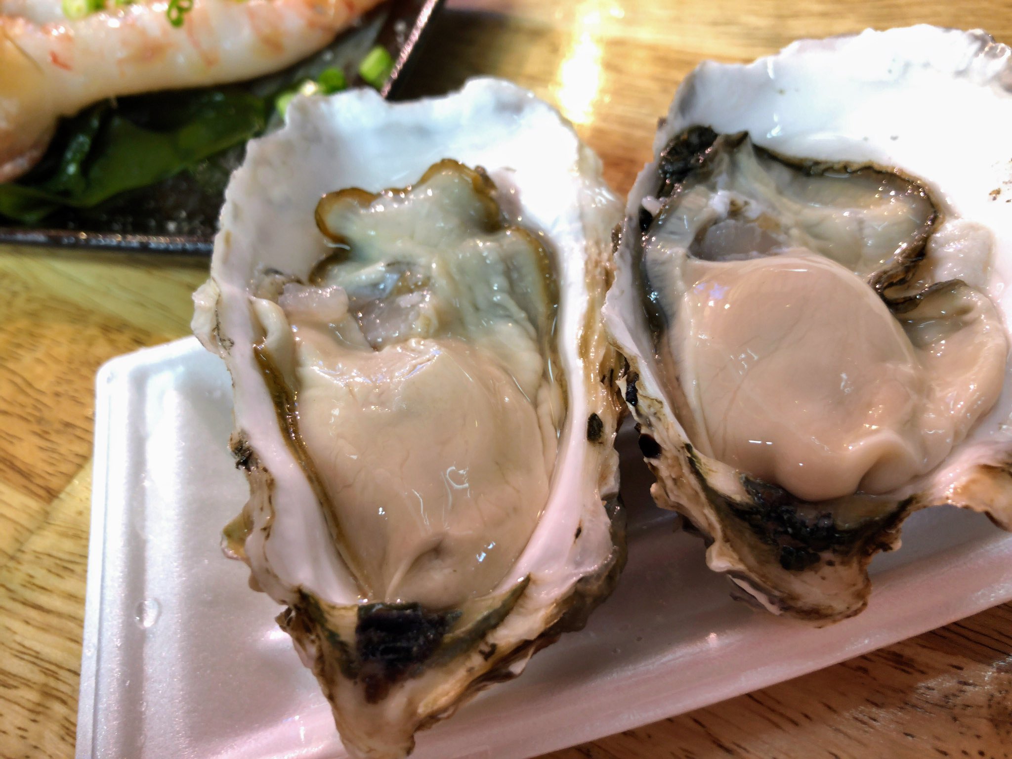 お酒瓶 70目指す 生あん肝 ほたての卵巣刺身 ぼたんえび 牡蠣 T Co Mf6p3oeapg Twitter