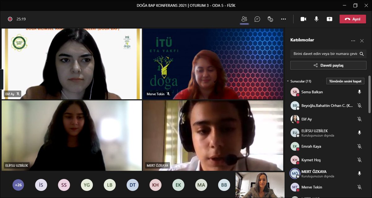 22 Mayıs 2.Uluslararası Doğa Bilimsel Araştırma Projeleri Öğrenci Konferansı’nda  genç yaşta bilimsel bilgi ve teknoloji üreterek projelerini sunan öğrencilerimizi tebrik ederiz. 29 Mayıs'ta görüşmek üzere <a href="/DogaOkullari/">Doğa Koleji</a> <a href="/AliRizaLule/">Ali Rıza Lüle</a> <a href="/SibelIzgiman/">Sibel İzgiman</a> <a href="/serozeren/">Serhat Özeren</a> <a href="/ozgurkapann/">Özgür Kapan</a>