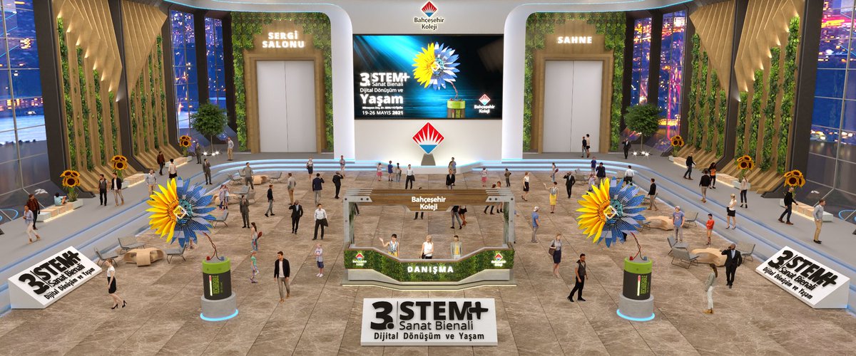 Küratörlüğünü Doç.Dr. @ebruyetiskin ’in yaptığı 3.STEM+Sanat Bienali’nde “Siborglaşma”, “Yaşam Sanatı” ve “İleri Dönüşüm” teması altında 21 eser sergileniyor. 

Dünyanın ilk Dijital STEM+Sanat Bienali’ni 19 Haziran’a kadar stemsanatbienali.com adresinden ziyaret edebilirsiniz.