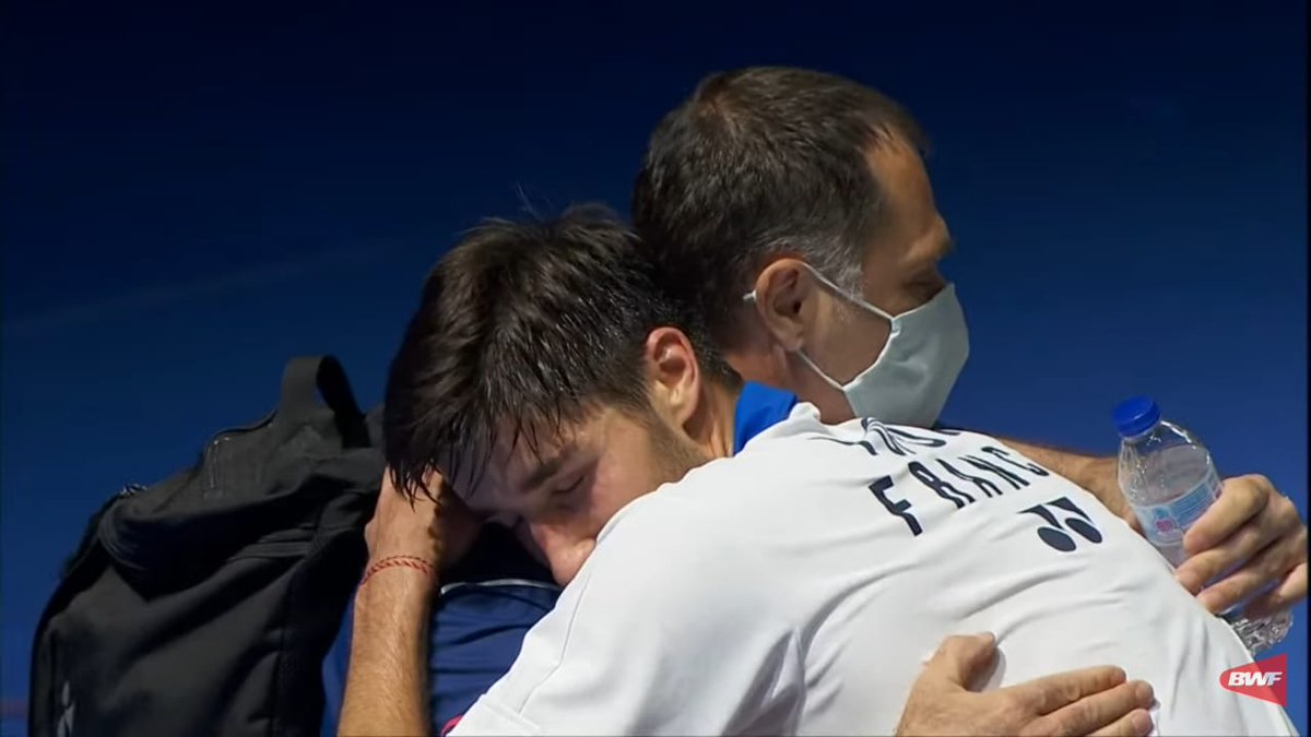 BadmintonTalk's tweet photo. The man behind Toma Junior Popov's achievement: Thomas Popov https://t.co/y6PQQ3M79H
