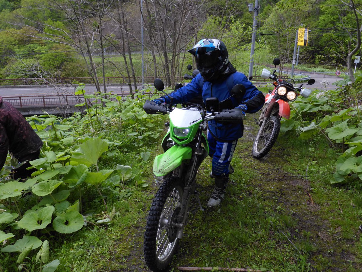ton76pc's tweet photo. 雨上がりの林道に行ってきました🙂
予定外にドロ���ロになって帰宅、
でも楽しかったー♪
そして鹿の角を拾いました🦌 https://t.co/EdZKBv43nr