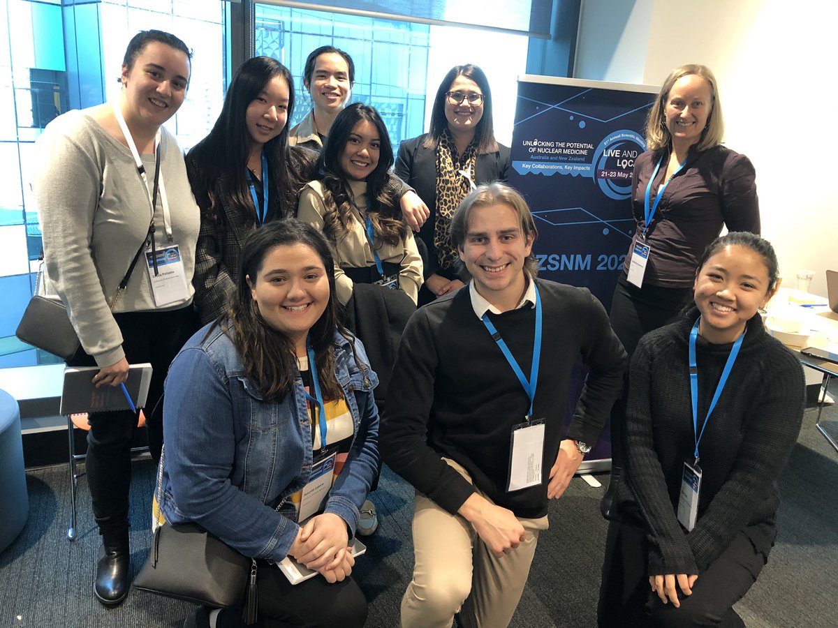 Hats off to the fourth year Nuclear Medicine students <a href="/UniversitySA/">UniSA</a> who volunteered their time for the 51st ANZSNM ASM in Adelaide this weekend. The future of our profession!  
#51ASM #2021ASM