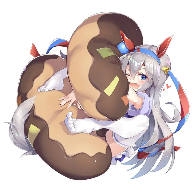 さっきアップしたタマちゃん全身
#ウマ娘 