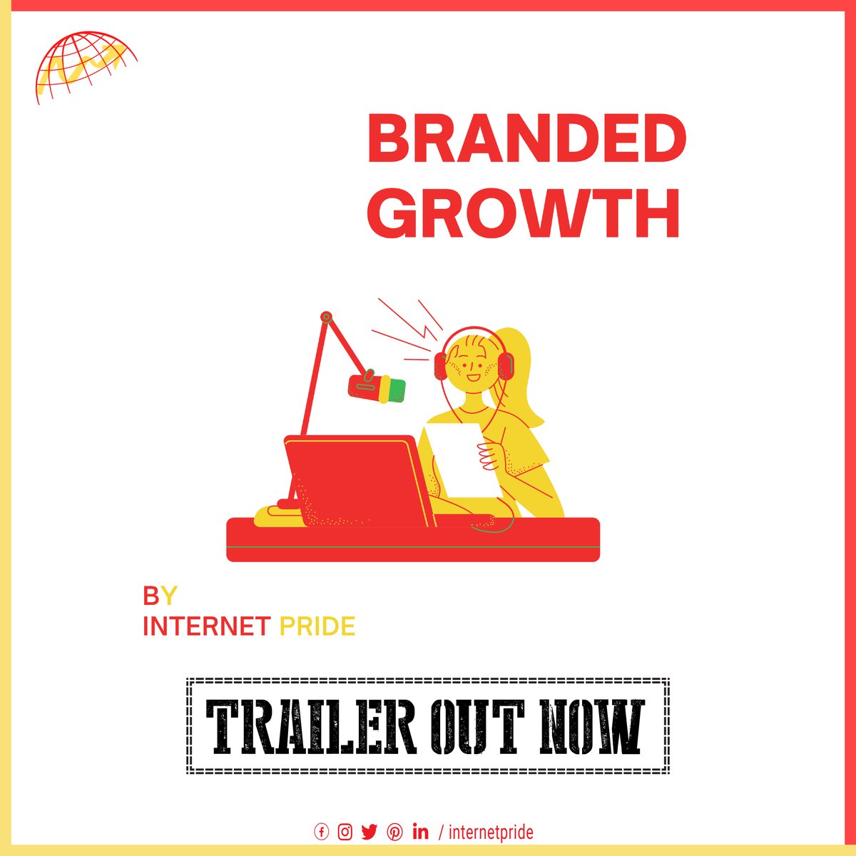 internetpride's tweet photo. Branded Growth Podcast's Trailer Out Now, You can now listen our Podcast on Leading Podcast Platforms
Visit : https://t.co/2JzDKhRLtM To Know More about our Podcast
#podcast #internetpride #brandedpodcast #onlinebusiness #businessgrowth #trailer #anchor #googlepodcast https://t.co/ML7L9vleVH