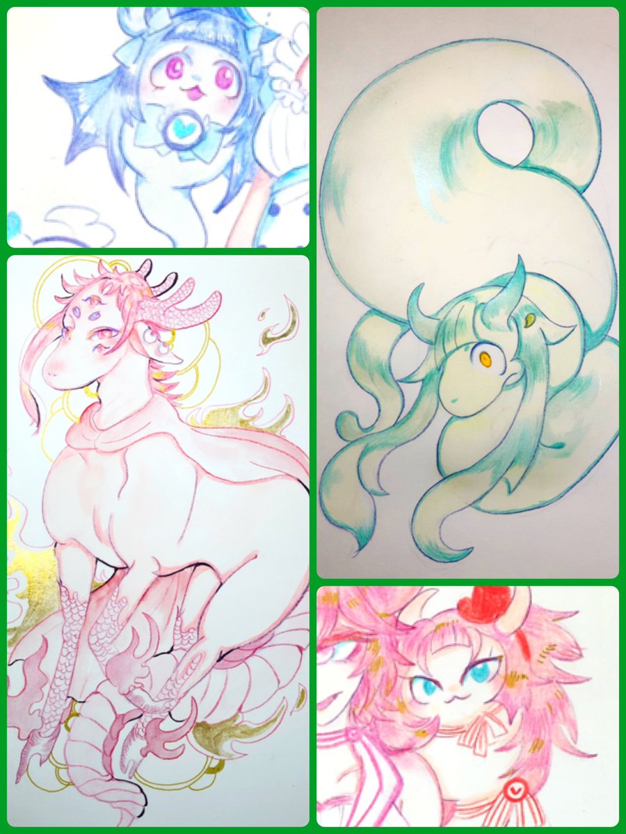 #初夏の創作クラスタフォロー祭り
#絵描きさんと繋がりたい
アナログ多めで人外と非双眼ばかり描いてます
RTいいね巡回します