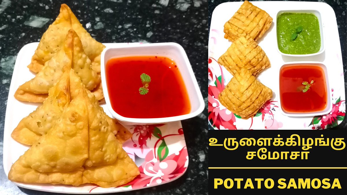 ElamathyJ's tweet photo. Gud eve friends 💐💐
Here s a eve #snackrecipe 

https://t.co/kYWxubotPT

#aloosamosa #potatosamosa #sweetchutney #greenchutney😋
Check it out n let me know ur valuable comments 😍😍 https://t.co/I8RjRpYovE