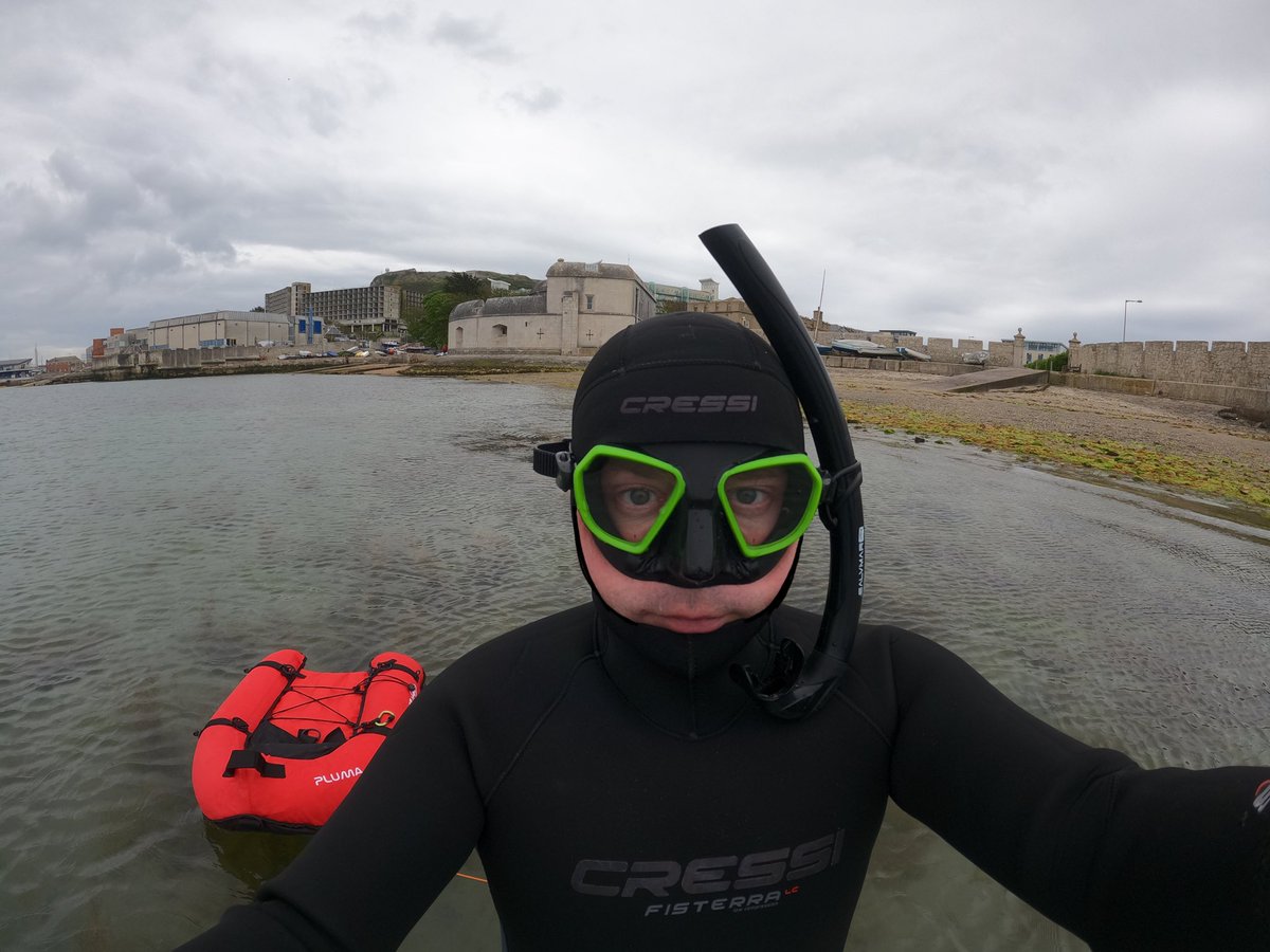 frogbmth's tweet image. Snorkelling at Portland Castle #bsacdivers