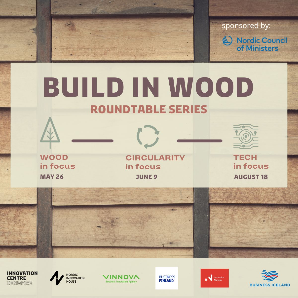 The_Nordics's tweet photo. The first talk in the #BuildInWood webinar series organised by the #NordicMissionsinSiliconValley will zoom in on #wood as a #sustainable material.
All talks will be moderated by @Mark_Isitt 😍
Event date: May 26 2021 at 6:30 PM – 8:30 PM CEST
https://t.co/vd6j4OFmxu https://t.co/q6UcAxjs46