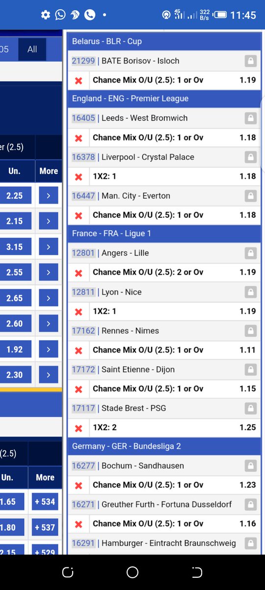 woozzaabets's tweet photo. Chance Mix 🔥
X Or Overs 🔥

Don't Dull it 🍻

Bookie 👉@BetKingNG 

📌 11.24  Odds ➡️ HCFBY 💥
📌 20.51 Odds  ➡️ BY7NB  💥

Still don't have an account?

Register Here👇

https://t.co/BCsmk7j0Qe

Load Code Here👇

https://t.co/gT79lL106y

#MadeForKings 
#PlaygroundforKings https://t.co/uTtkOKOC2t