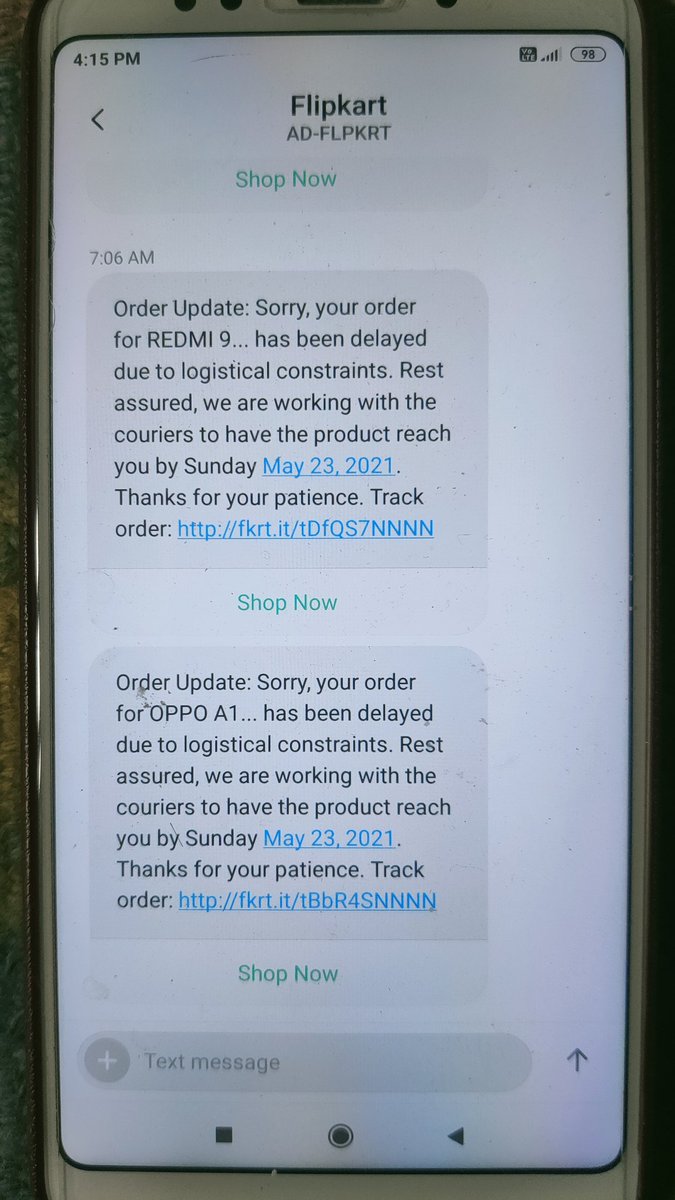 ChetanG93563476's tweet photo. CABT Patran ekart Hub is doing fraud with @Flipkart u. My parcel recieved in Hub yesterday but still it's not. Also, Today I saw delivery boy in my town but he hasn't my parcel. He Told me that Hub's manager wants money for that. I will never do shopping with u @flipkartsupport https://t.co/pNLzOUproI
