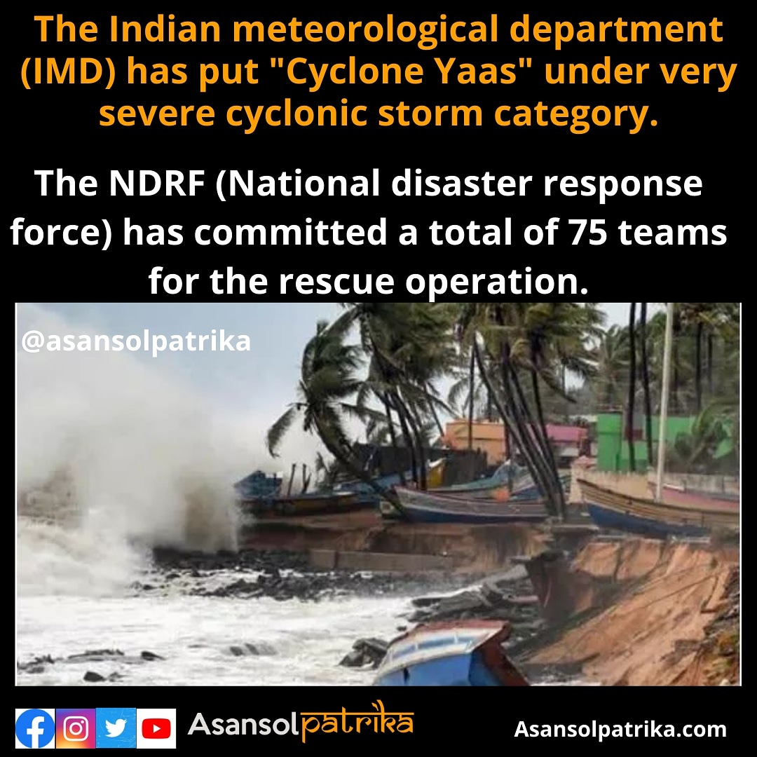 #NDRF #CycloneYaas #cycloneyash #WestBengal #IMD2021 #asansol