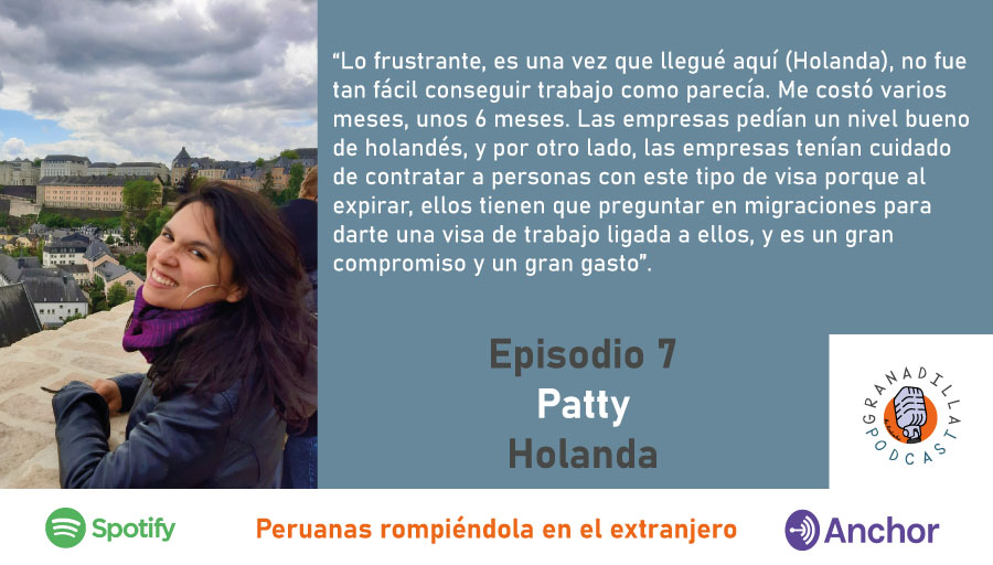 RandomAnaG's tweet photo. ¿Te gustaría vivir en Holanda? Escucha la historia de Patty :)
Spotify: https://t.co/wDyKg5aLYK
Anchor: https://t.co/pNkzwbz30t

#peruanasenelmundo #granadillapodcast #beingperuvian #peruanas #peruanasdelbicentenario #mentesperuanas https://t.co/qgXCsf3ePE