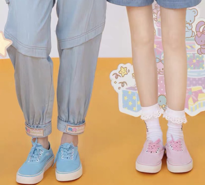 サンリオ公認 ໒ キキララコーデも出来ちゃうカラバリ はれあめ のイラスト