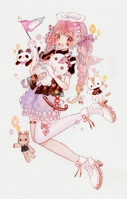 少し前に描いた絵 