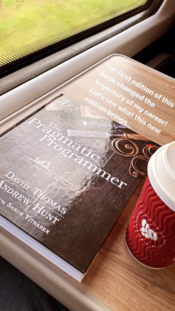 nadi_awad's tweet image. Throughout my career, the lessons from the first edition of the #PragmaticProgrammer 📕 have helped me understand the very essence of software engineering, independent of any particular language. I have started reading the new edition yesterday and I have already learnt a lot!