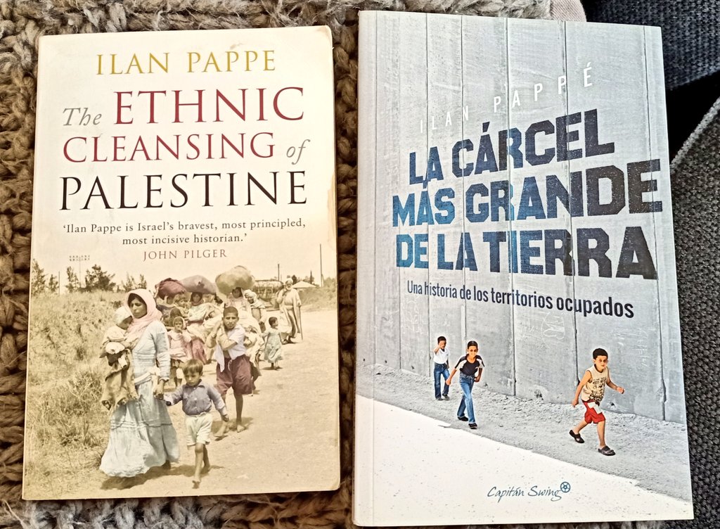 laredjuridica's tweet photo. Para entender lo que está pasando en Palestina es imprescindible leer al historiador Ilan @pappe54, autor de "La limpieza étnica de Palestina" y "La cárcel más grande de la Tierra: Una historia de los territorios ocupados" (@Capitan_Swing) https://t.co/qF3C2PFHkj