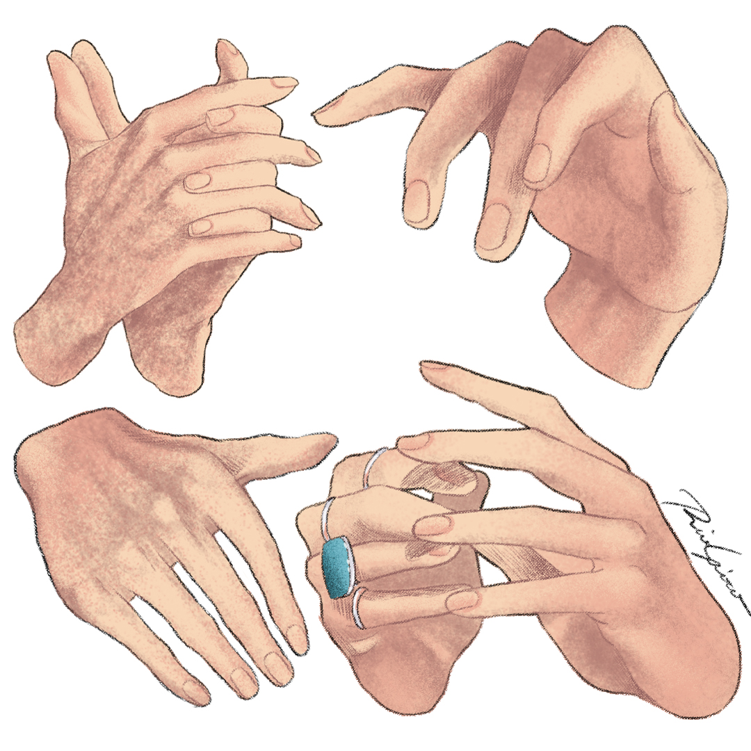 𝑅𝑖𝑐𝑜 𝑆𝑎𝑖𝑡𝑜 塗りの練習 指がスラッとして手の甲の筋が綺麗な手は描いていて楽しい イラスト Illustlation T Co Mqnci1pwow Twitter