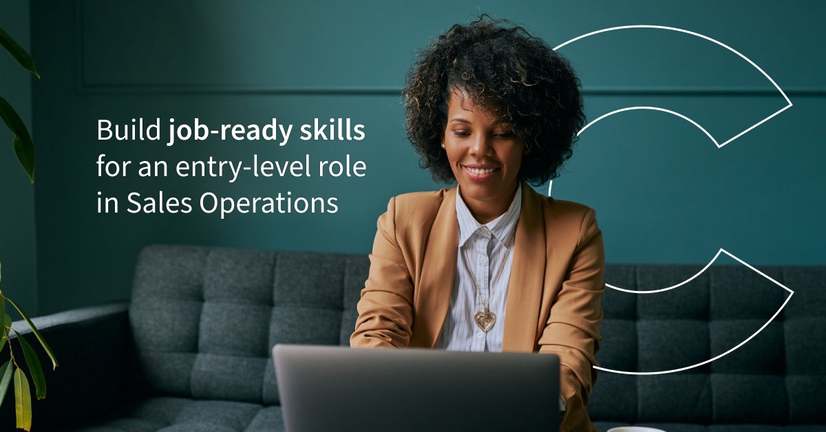 Considering a career in sales? In this beginner-level Professional Certificate from @Salesforce and @Pathstream1, you’ll learn the skills to support a sales team, manage customer relationships, and get hands-on experience using Salesforce CRM software: bit.ly/3wn6PiI