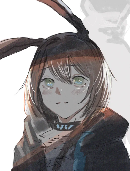 実は初めてアーミヤを描いた
#ワンドロ #アークナイツ 