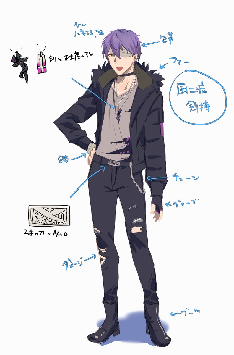三案目 #剣持刀也新衣装コンテスト 