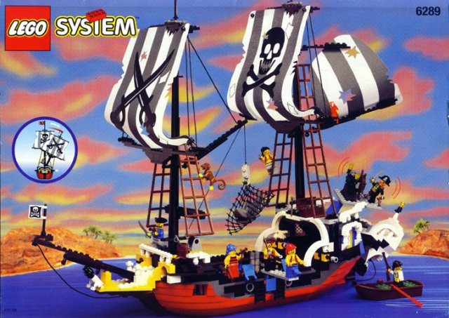 レゴ 6289 ダークコラーダ号 - 知育玩具
