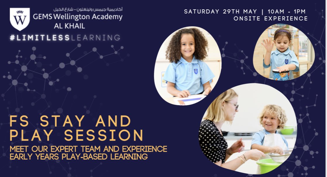 Thinking of joining our Foundation Stage in September? 

Sign up using the link below for our “Stay and Play” session where you can experience our fantastic learning environment and meet our amazing team! ✨

forms.office.com/Pages/DesignPa…