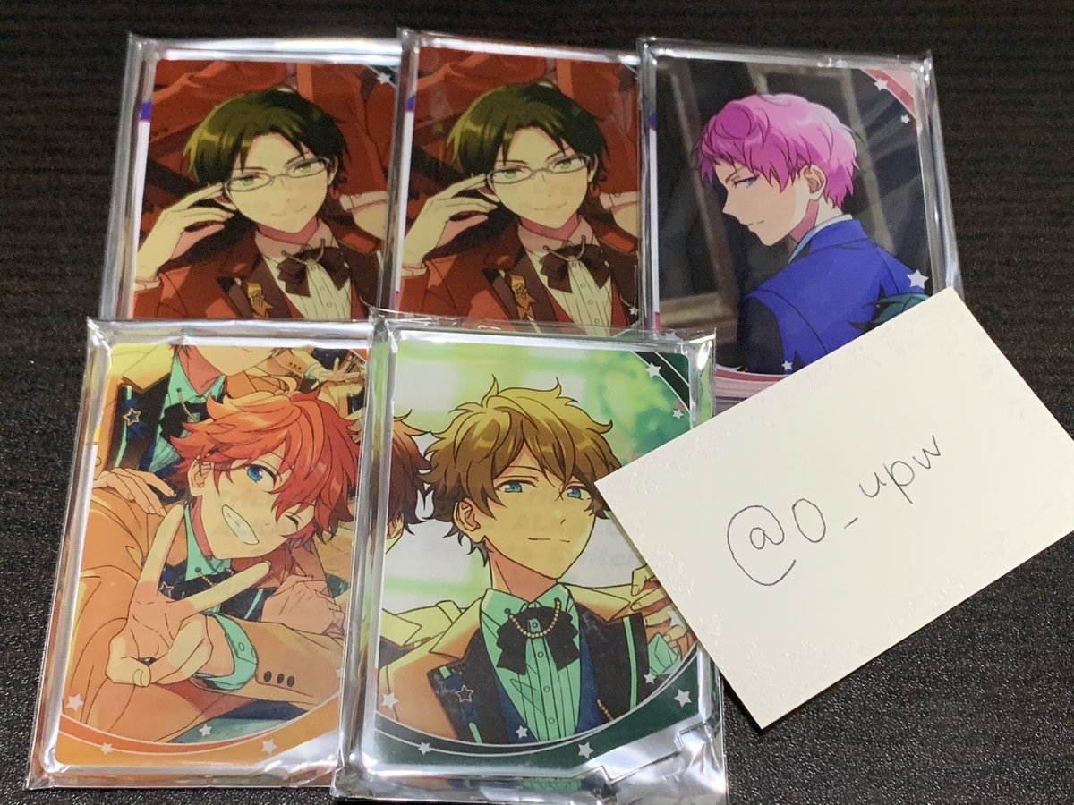 0_upw's tweet photo. 【交換 譲渡】
あんさんぶるスターズ あんスタ 5周年 東急 アクスタ

譲：零2・日和・薫・敬人2・光2・みか・宗・紅郎2・友也・奏汰2・翠・スバル・桃李

求：ニキ

条件ツリー式で続きます→ https://t.co/Iu4sWggHpb