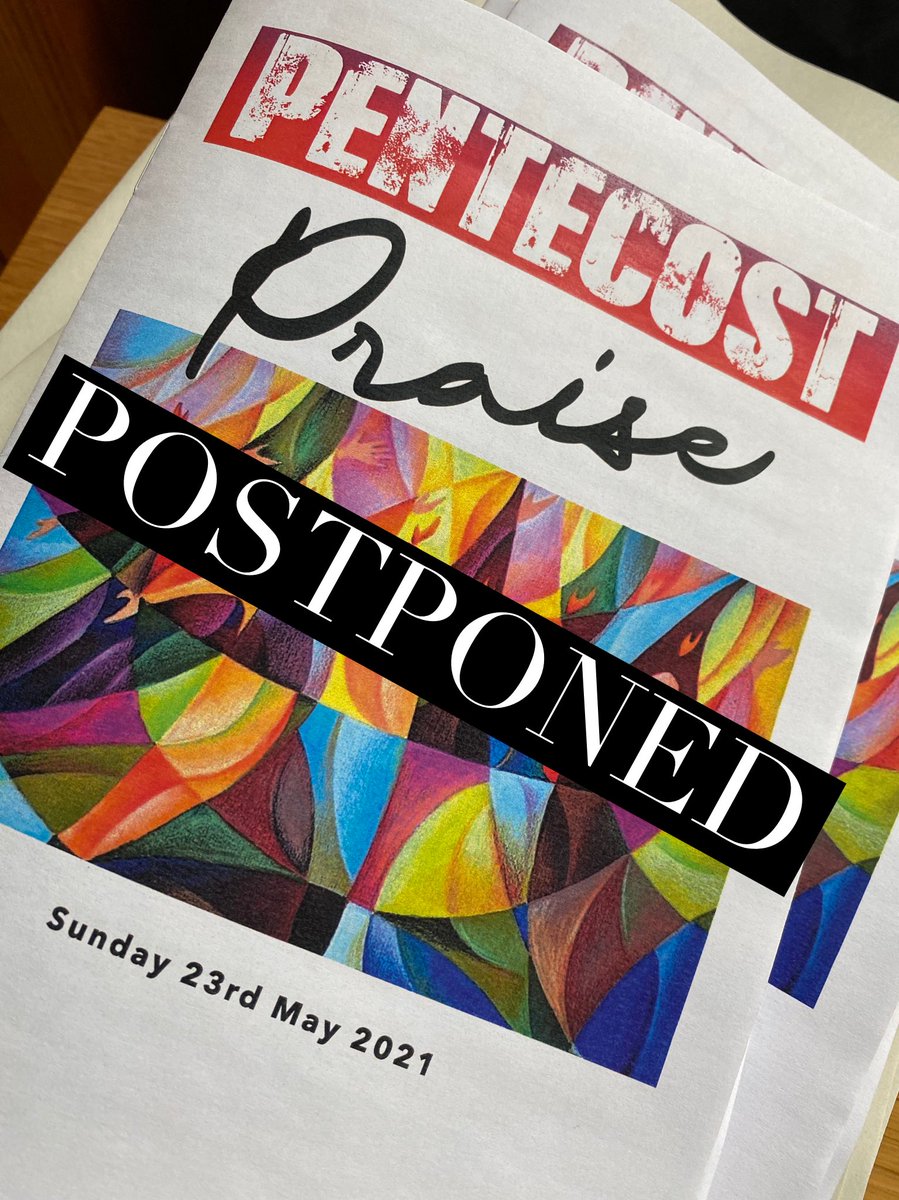 Finningleycofe's tweet photo. Sadly this afternoons Outdoor Pentecost Praise has been postponed due to the weather. We will reschedule and have a Post Pentecost Praise when the weather allows. https://t.co/ihGQuPj2kZ