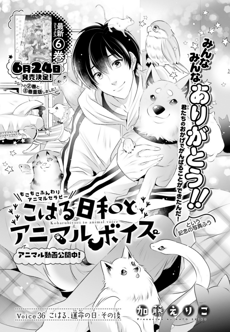 #こはる日和とアニマルボイス #加藤えりこ #ASUKA7月号 第5巻好評発売中! 第6巻6月24日発売予定!