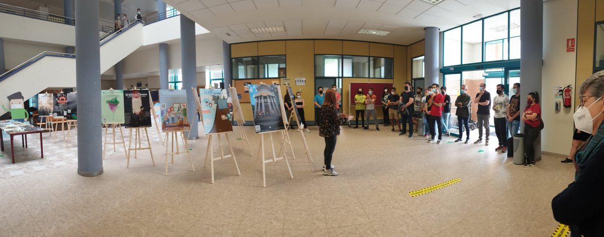 mariajpico's tweet photo. Efervescència al #LivingLab @PlanetaDebug
🎮Molt orgullosos de l'expo #cartells 18 #Videojocs #GoodGame, gràcies a la #cocreació estudiantat & grups #recerca #CiènciaUJI
🌍 Activem línia internacional #GlobalDebug amb @CaledonianNews
#Art #CanviClimàtic
👇https://t.co/dkapBEqpLx https://t.co/A7to1sApsT