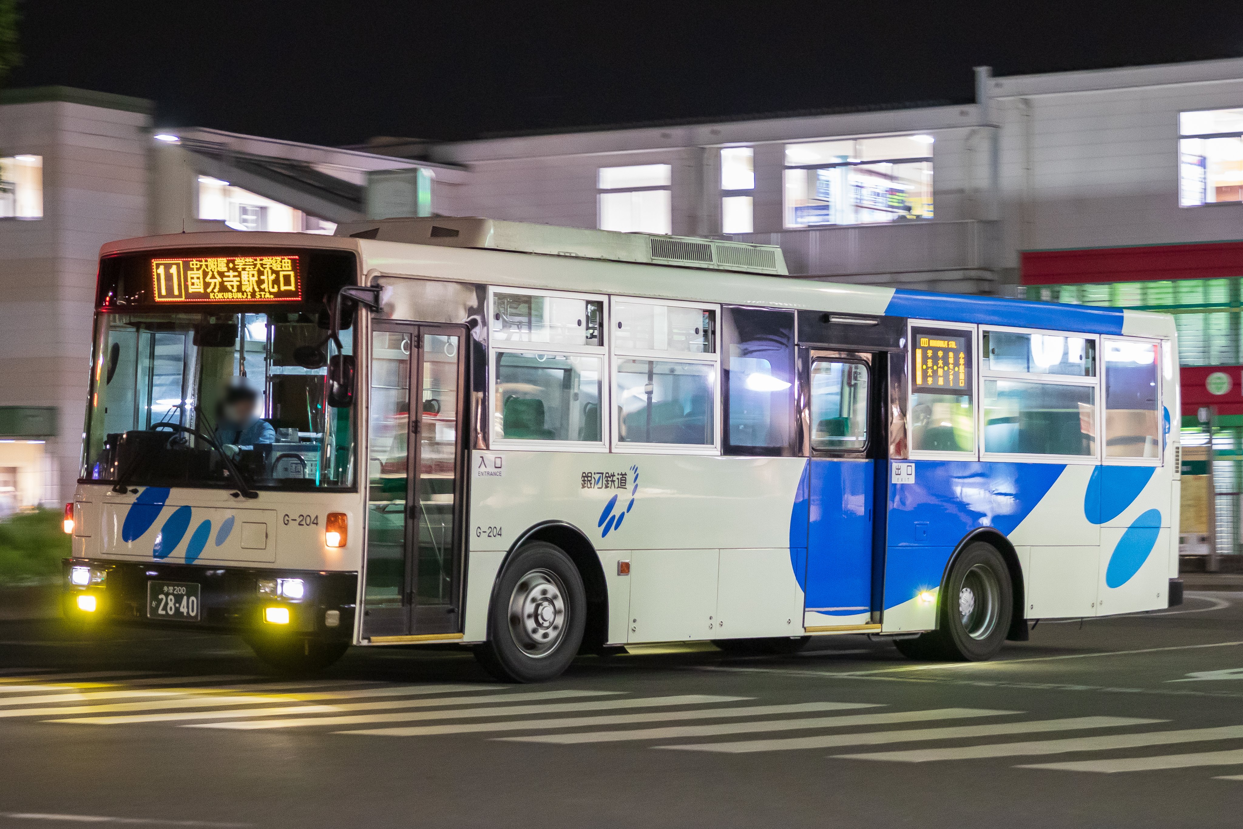 銀河 2号　貸本 583系 側面幕 - 銀河