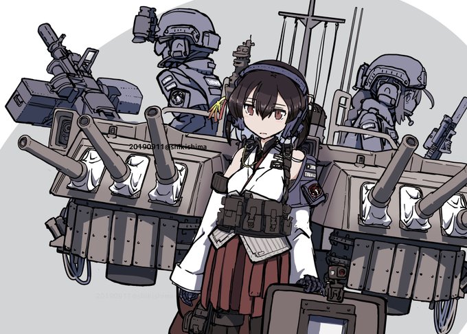 山城(幽霊船制圧作戦用) #艦隊これくしょん #山城 https://t.co/GHQLadoaO2 
