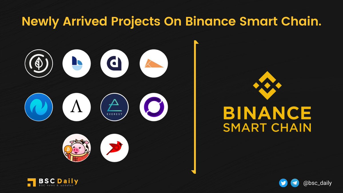 And they continue to support us here in #BSC:

<a href="/dovuofficial/">DOVU</a>
<a href="/BloctoApp/">BloctoApp (🐚,🐚)</a>
<a href="/LiquidAppsIO/">LiquidApps</a> 
<a href="/KLAYswap/">KLAYswap</a>
<a href="/UpfireHQ/">Upfire</a> (thanks to @TixlOrg)
<a href="/AmpleforthOrg/">Ampleforth</a> (thanks to <a href="/Meter_IO/">⚡️Meter.io⚡️</a>)
<a href="/EverestDotOrg/">Everest 🗻</a>
<a href="/OffshiftXFT/">Offshift</a>
<a href="/wepiggydotcom/">WePiggy</a>
<a href="/_birdmoney/">Bird Money</a>

#Binancesmartchain