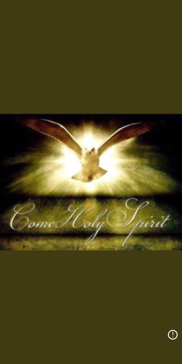 AnitaMWeir1's tweet photo. @Pontifex Amen. May The HOLY SPIRIT, be your constant GUIDE & INSPIRATION, Pope Francis. "COME HOLY SPIRIT, FILL THE HEARTS OF THY FAITHFUL & ENKINDLE IN US THE FIRE 🔥OF THY LOVE!"
#Pentecost
#GodTheHolySpirit
#JesusHaveMercy
#JesusIsGodTheSon #Pray4YourLeaders #PrayForYourCountry https://t.co/r1vXoAw0ag