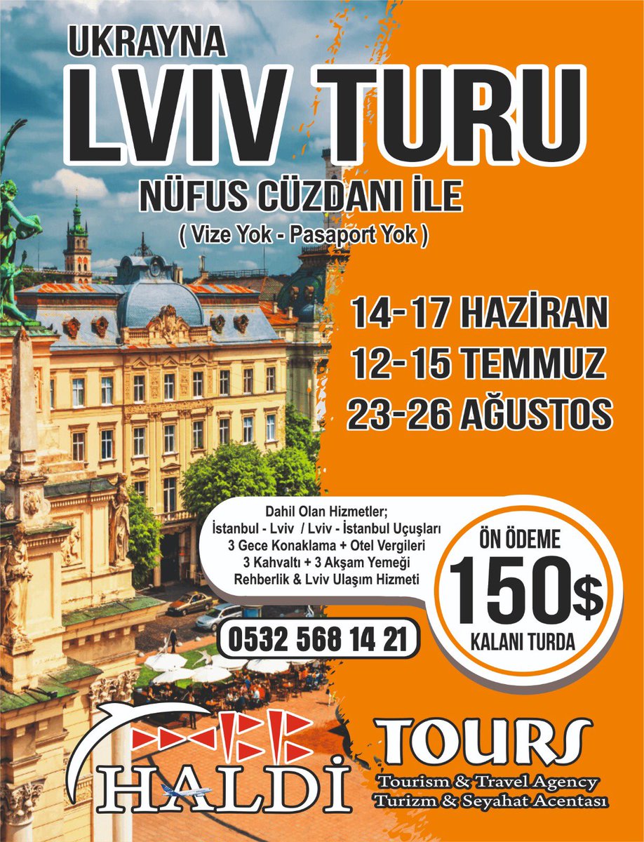 299 $ dan başlayan fiyatlarla...