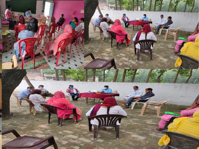 DdSaharanpur's tweet photo. आज दिनाँक 23 मई 2021 को उपनिदेशक(पंचायत) द्वारा सहारनपुर के विकास खण्ड सढौली कदीम की ग्राम पंचायत रसूलपुर, हरिपुर व उसण्ड में सफ़ाई व्यवस्था, ट्रेसिंग, टेस्टिंग व  ट्रीटमेंट की जानकारी निगरानी समिति से ली गई।
@Bhupendraupbjp 
@CMOfficeUP 
@uppanchayatiraj https://t.co/ey5Jcq4Msj