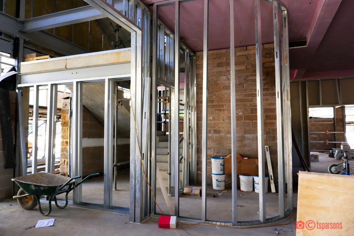 StTsHOTC's tweet photo. Terry has been busy photographing the interior progress by @Pinington this week. We are beginning to get an idea of how the centre will look inside now...
Please don't forget that today is the deadline for sending in your pledge forms for our (hopefully final) fundraise. https://t.co/TEeEc8hXKK
