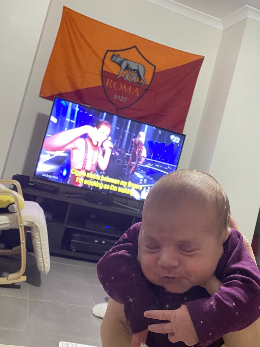 CGulz18's tweet photo. Luca loves Måneskin! #sbseurovision #Eurovision #Eurovision2021 https://t.co/eE68coe6jt