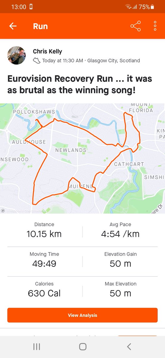 chr1stopherleo's tweet photo. #RecoveryRunning #EUROVISION
#FuelledByProsecco https://t.co/2A5pYrI9Py