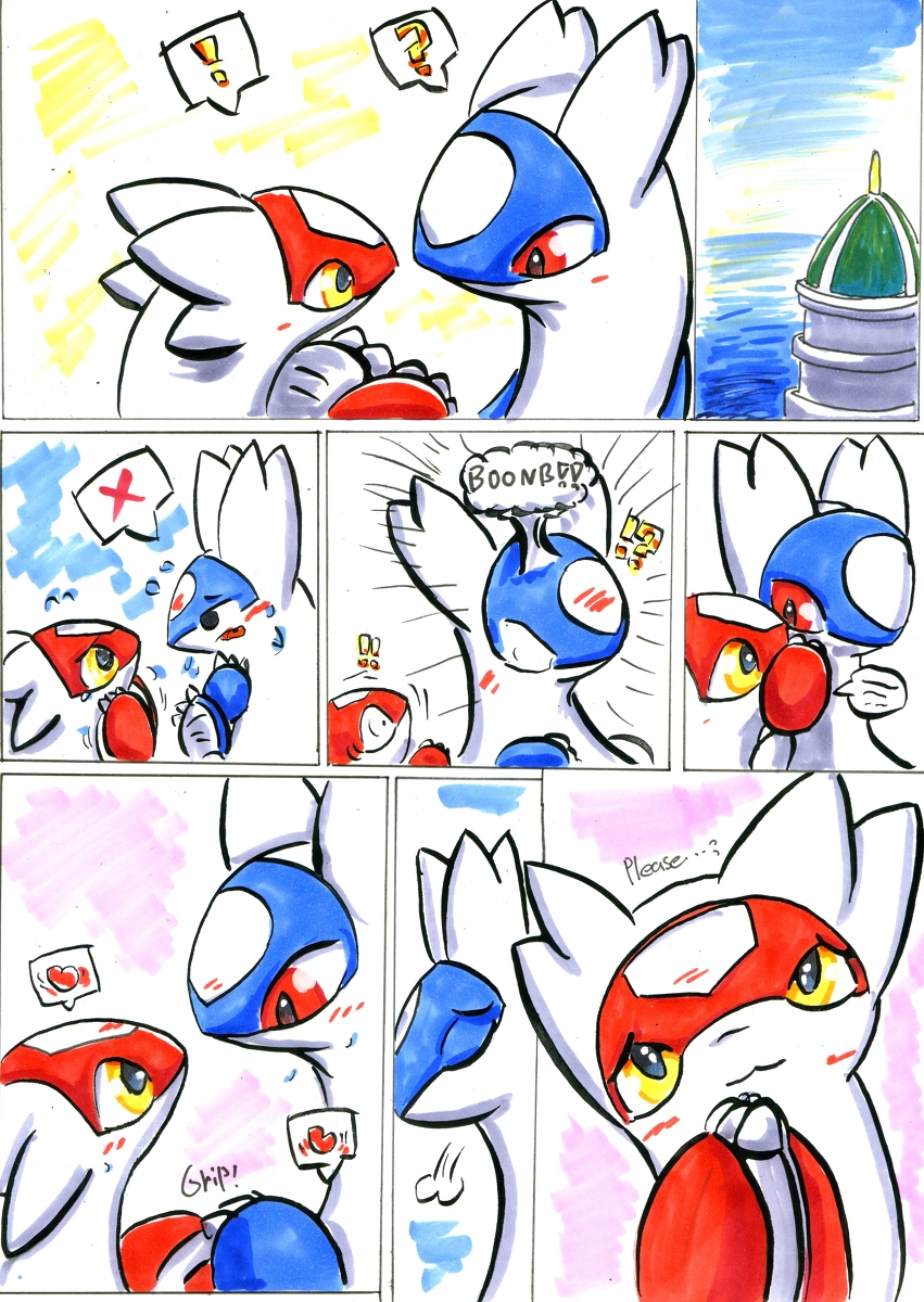 Twitter 上的 ラクりゅん Kiss 漫画 ポケモン ラティオス ラティアス T Co Adfzi9y86s T Co Iwbar7ht9p Twitter