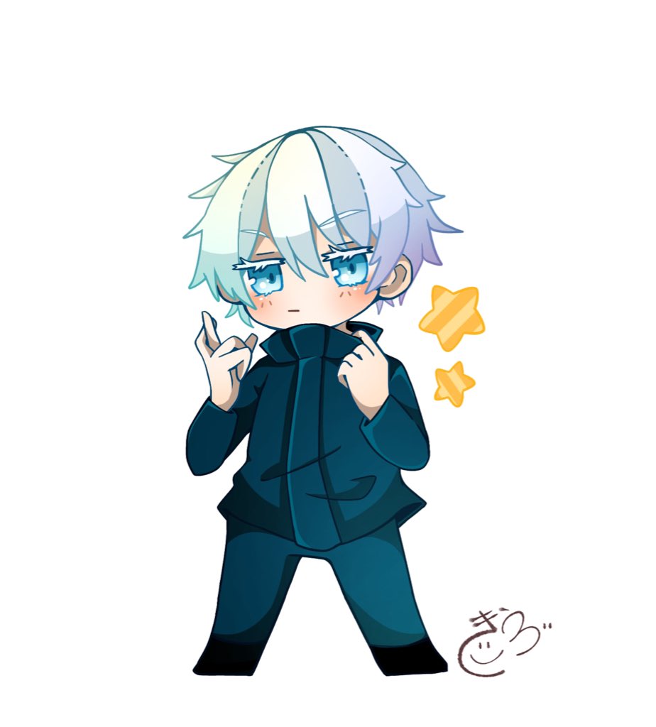 うづき 絵描き 少しお休み En Twitter ミニ五条先生 W 呪術廻戦 五条悟 イラスト イラスト好きな人と繋がりたい 絵描きさんと繋がりたい ミニキャラ T Co Kim9dujj6a Twitter