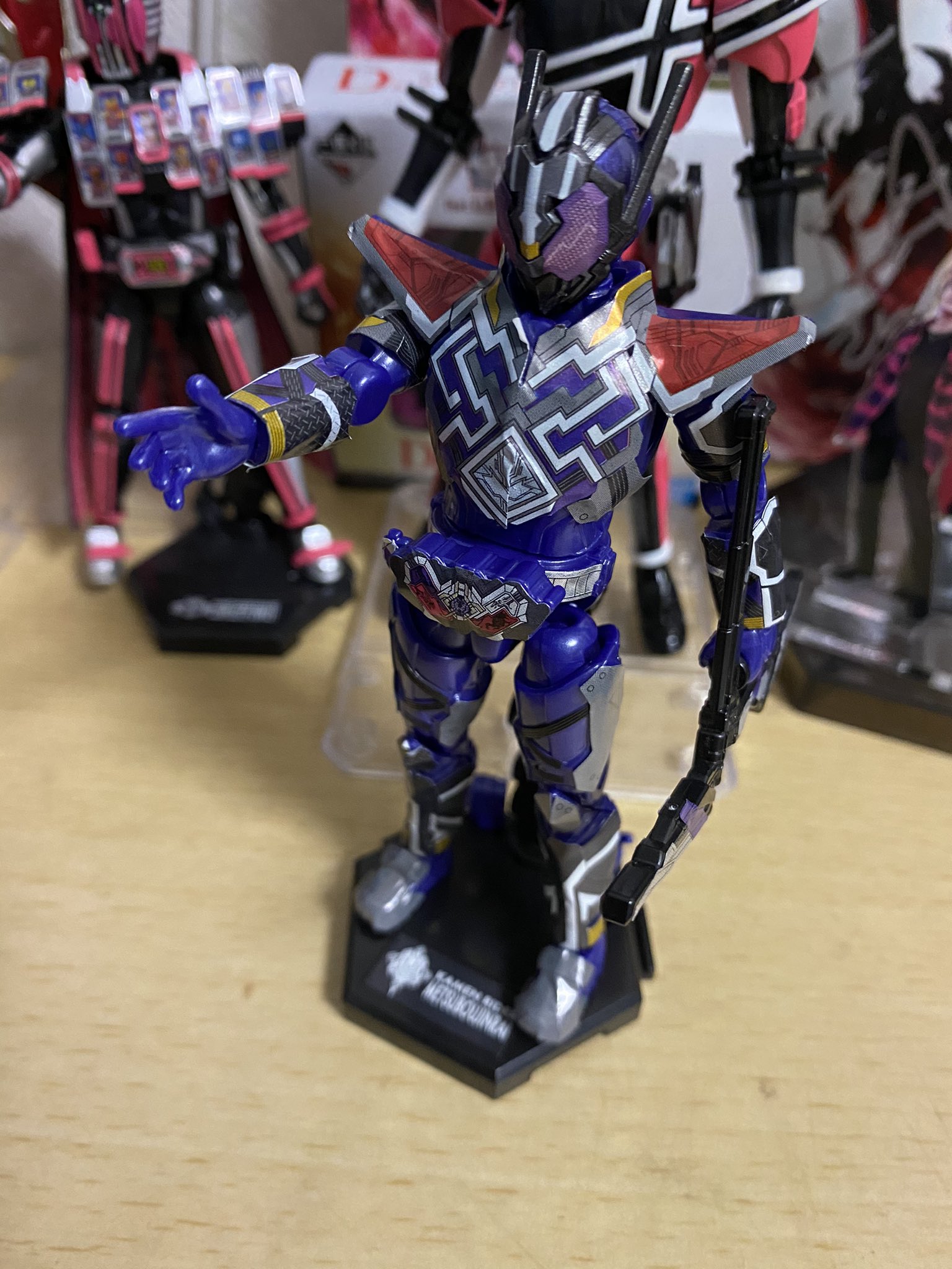 Kanta We Will Destroy You All 全てを破壊する Go To Utopia 自由な世界へ 仕事終わりに仮面ライダー滅亡迅雷の装動を見つけたので早速組み立ててみた T Co Sxwwtuyfvy Twitter